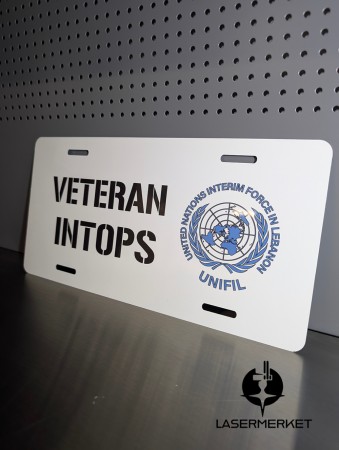 US metall skilt UNIFIL